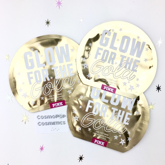 Gold Glowing Face Mask Trio from VS Pink ✨149